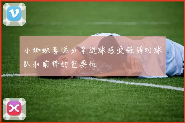 小蜘蛛喜悦分享进球感受强调对球队和前锋的重要性