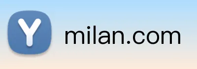 milan.com logo